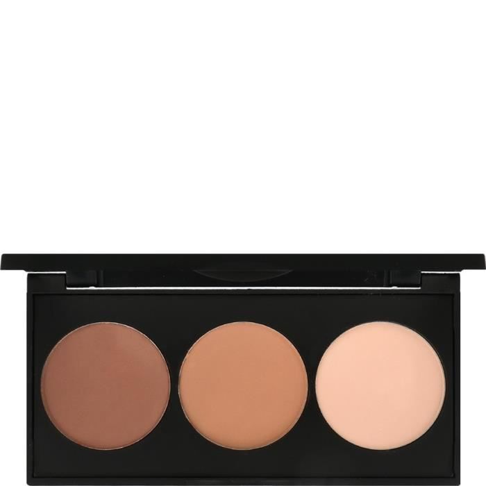 Poudre de contouring - GOLDEN ROSE - Kit trio - Teinte sculptante - Teinte bronzer - Teinte éclaircissante