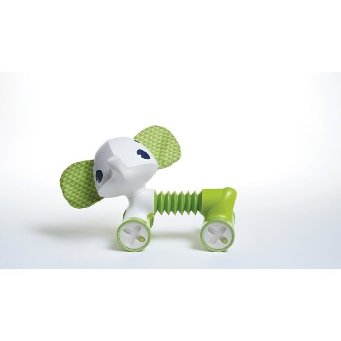 TINY LOVE Jouet d'éveil Tiny Roller Friends Samuel L'éléphant vert