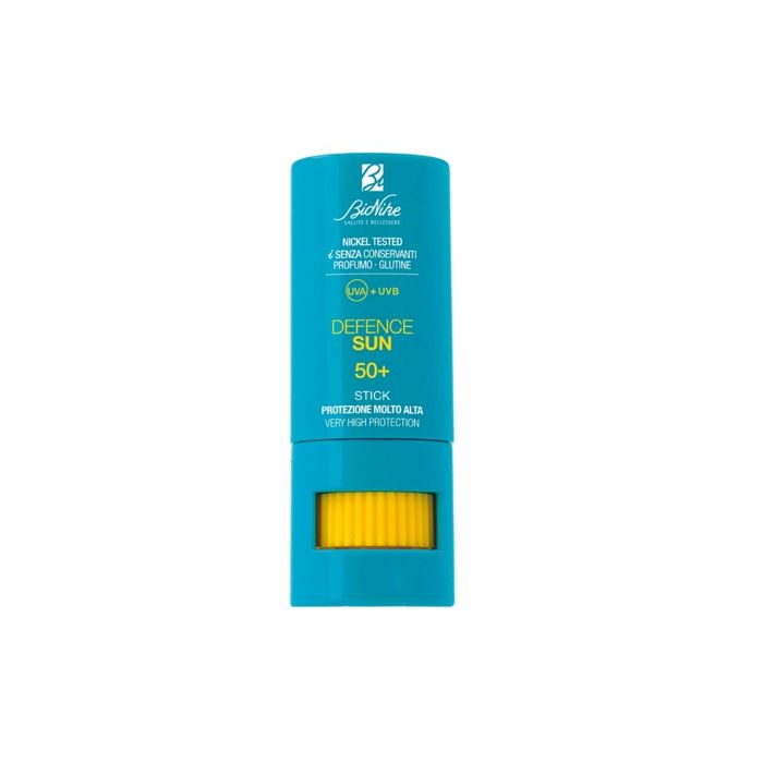 Stick solaire haute protection - Bionike - Defence Sun Stick 50+ - 9ml - Résistant à l'eau - Peaux sensibles