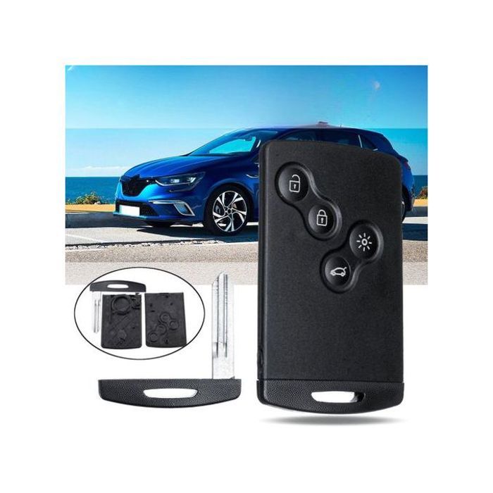 Télécommande voiture intelligente renault 4 boutons rnt