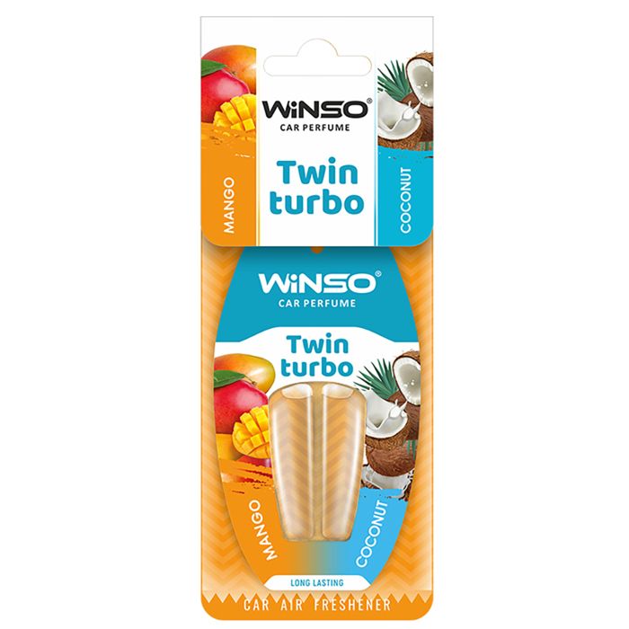 Désodorisant auto Turbo Twin
