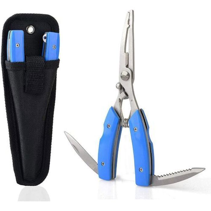 Pince multifonction - GENERIC - Acier inoxydable - Ergonomique - Coupe ligne - Enlève crochet