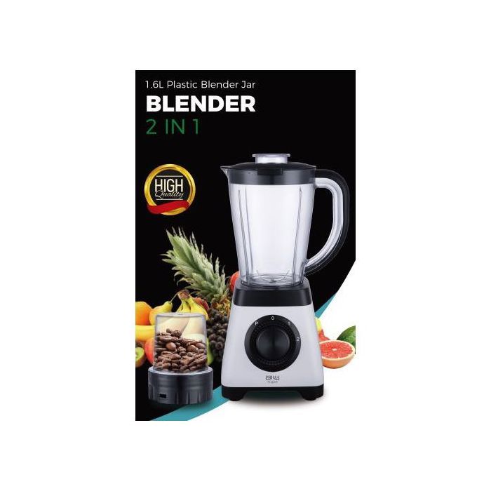 Prima Blender en PLASTIQUE - 350W - Noir