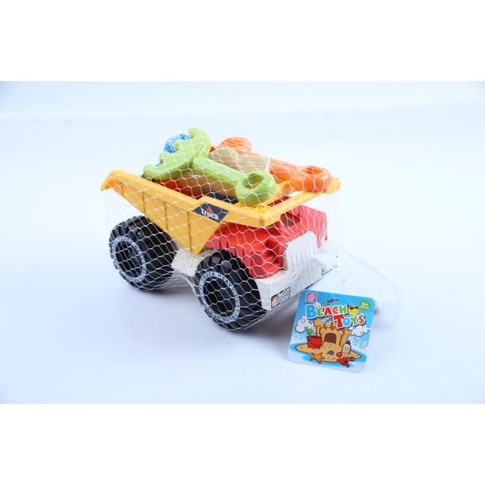 Camion de plage - GENERIC - N682472 - 7 pièces - Jaune - Mixte