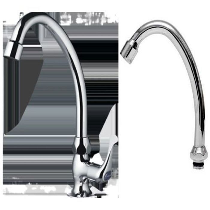 Remplacement de robinet de cuisine en acier inoxydable,installation individuelle