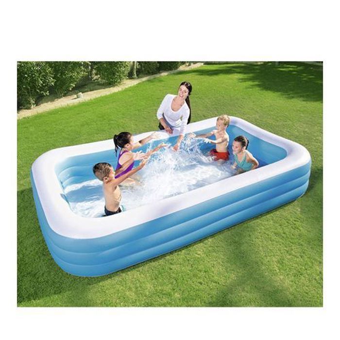 Piscine Gonflable - BESTWAY - Rectangulaire - 3.05 m x 1.83 m x 56 cm - Vinyle Résistant - 1161 Litres