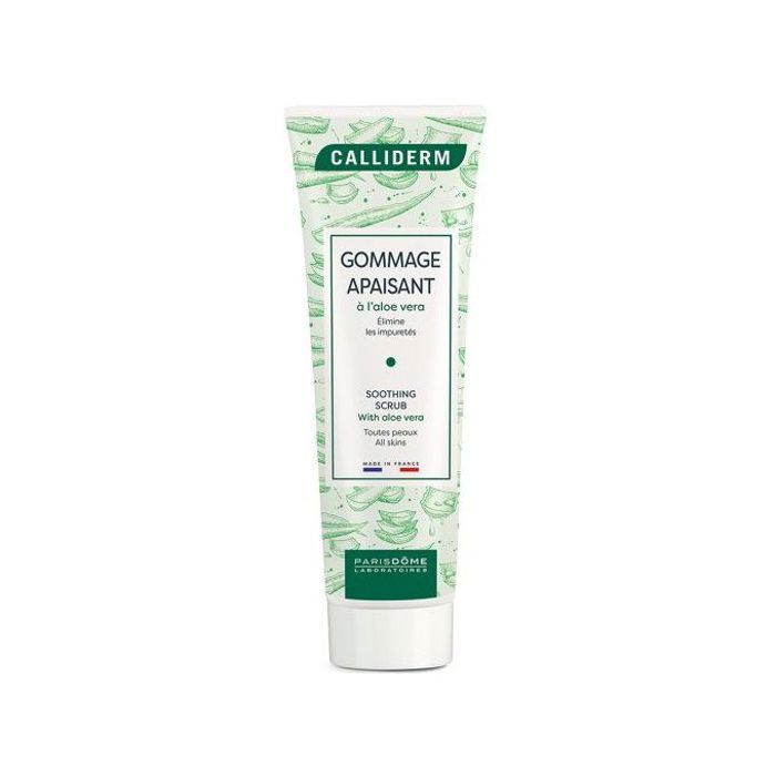 Calliderm Gommage visage calliderm apaisant à l'aloe vera tous types de peaux
