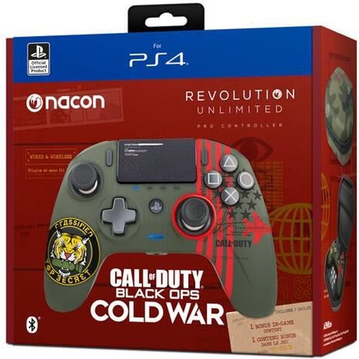 Manette Officielle Revolution Unlimited Pro Controller Cod, Micromania-Zing, numero un francais du jeu video et de la pop culture.