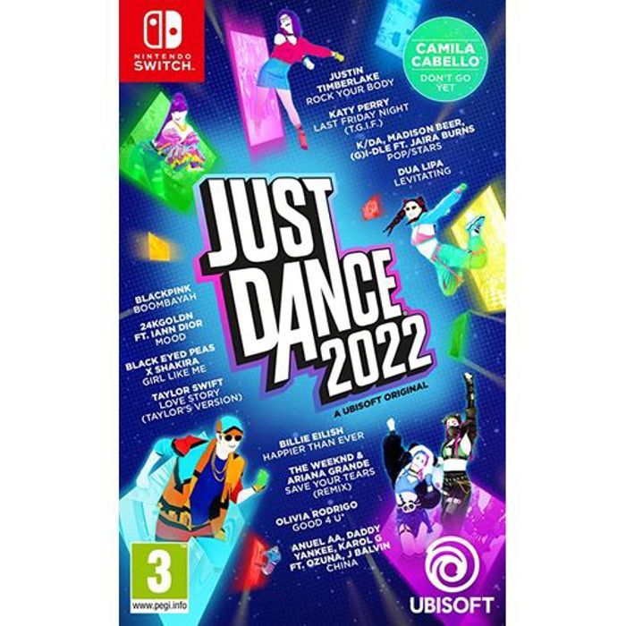 Jeu vidéo - UBISOFT - Just Dance 2022 - Nintendo Switch - 40 nouvelles chansons - Multicolore