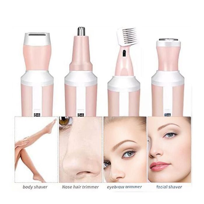 Épilateur rasoir pour femmes électrique rechargeable 4x1 Km-3024
