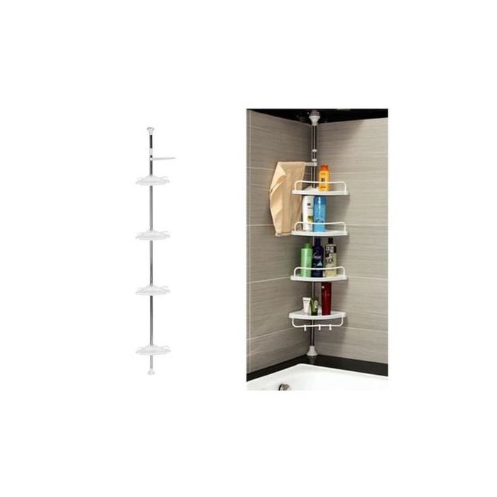organisateur de rangement d'accessoires réglable à 4 niveaux