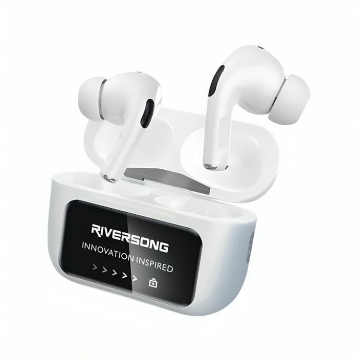Ecouteurs sans fil - Riversong - AIRFLY T2 - 30H autonomie - Bluetooth 5.3 - IPX5 résistant à l'eau