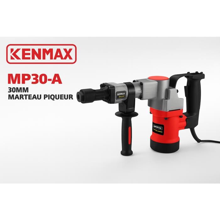 Marteau Piqueur KENMAX MP30-A – 1900W – 30mm –
15J