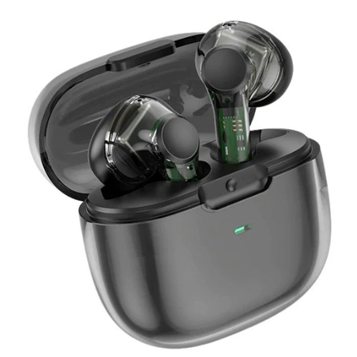 Écouteurs sans fil - WiWU - T12 - Bluetooth 5.3 - Autonomie 5h - Stéréo intra-auriculaire