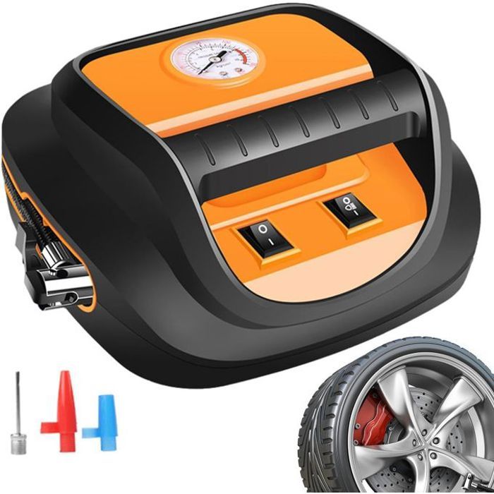 Pompe à pneus électrique led