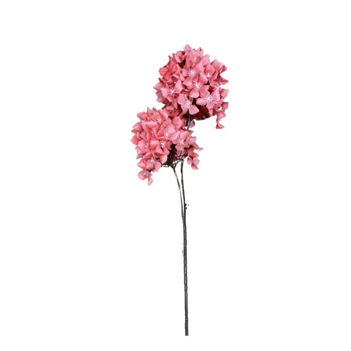 FLEUR ARTIFICIELLE HORTENSIA  90CM 2 BRANCHES