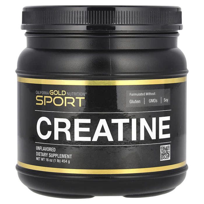 Créatine monohydrate, Non aromatisée, 454 g