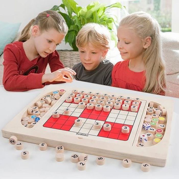 jouets sudoku multifonction en bois RWT 246