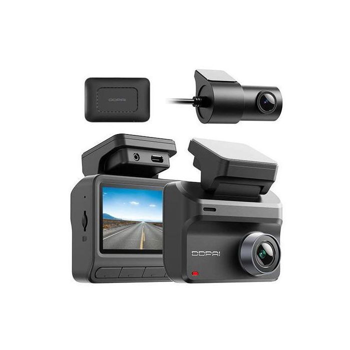 Ddpai Z50 Pro Dual 4G  -Connectivité INSTANTANÉE – Caméra 4K Avant/Arrière, Vision Nocturne, G-PS & Surveillance à Distance