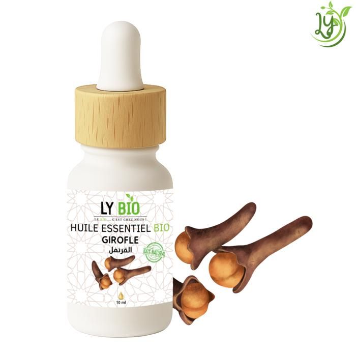 Huile essentielle - LYBIO - Girofle - 10ml - Antibactérienne - Analgésique - Hydratante