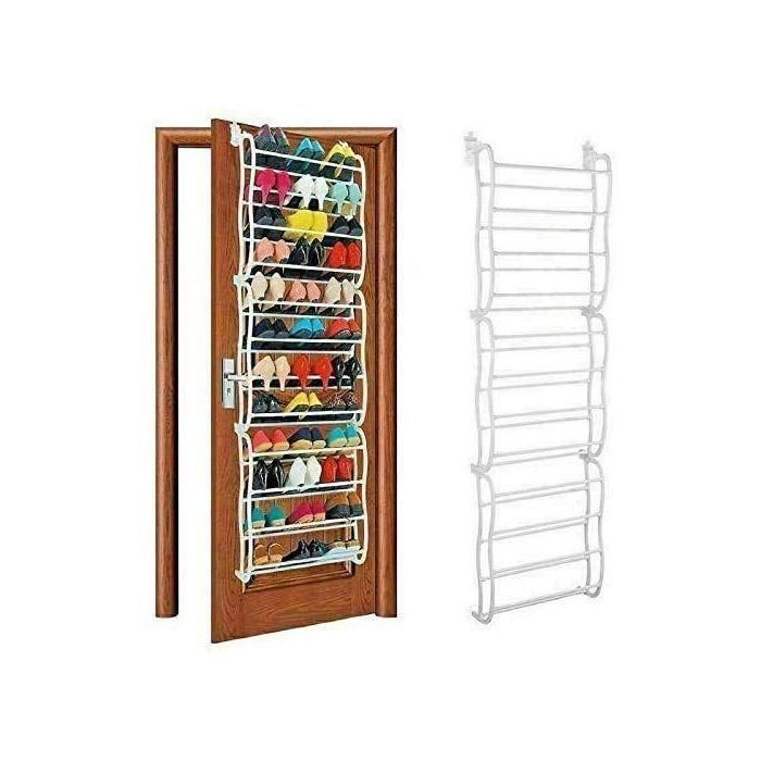 Étagère à chaussures murale, 36 paires, organisateur de placard, rangement