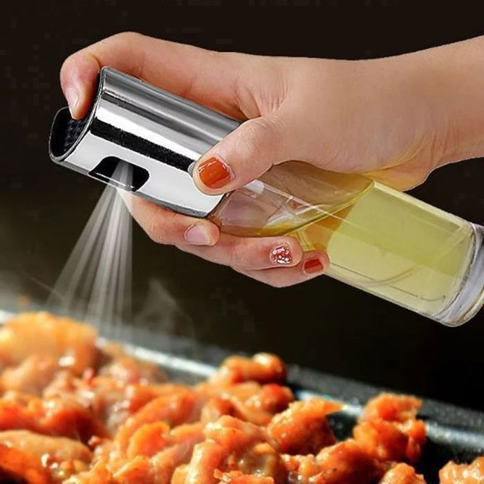Bouteille de Pulvérisation d'Huile de Cuisine en Acier Inoxydable - 100ml