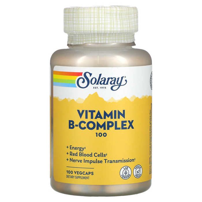 Complexe B 100, 100 capsules végétariennes