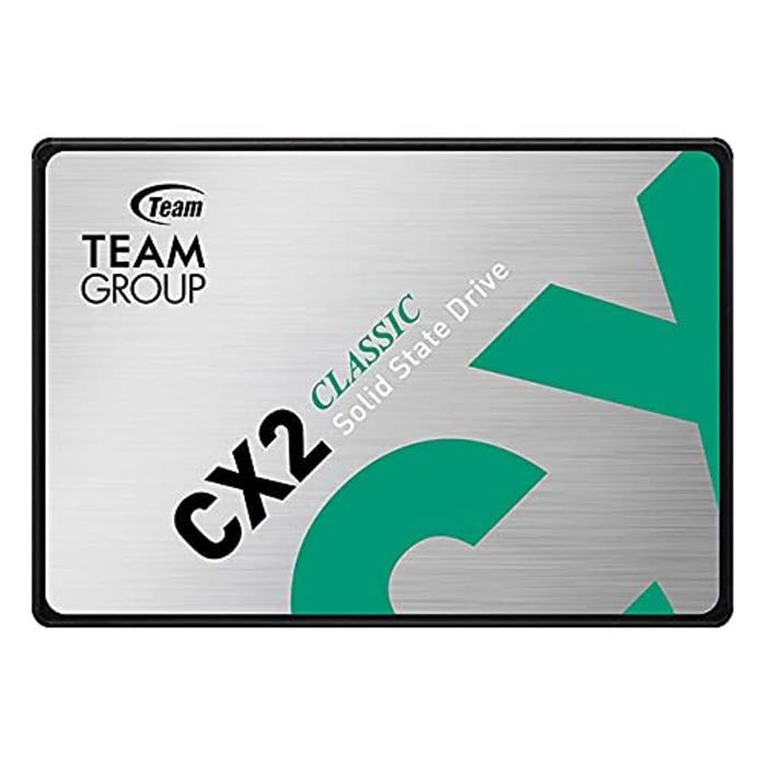 Disque dur ssd Team group - T253X6256G0C101 - SSD 2.5'' SATA III 256Go CX2