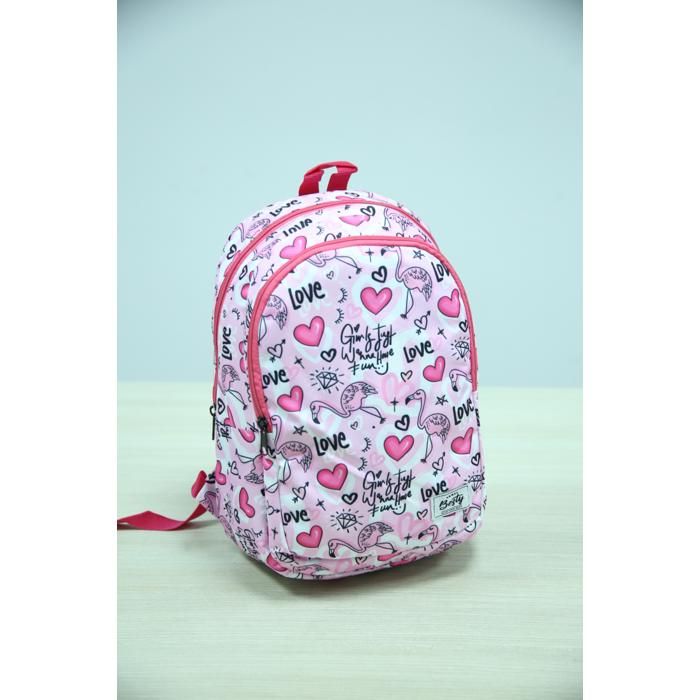 Sac à dos motif fille 40 cm