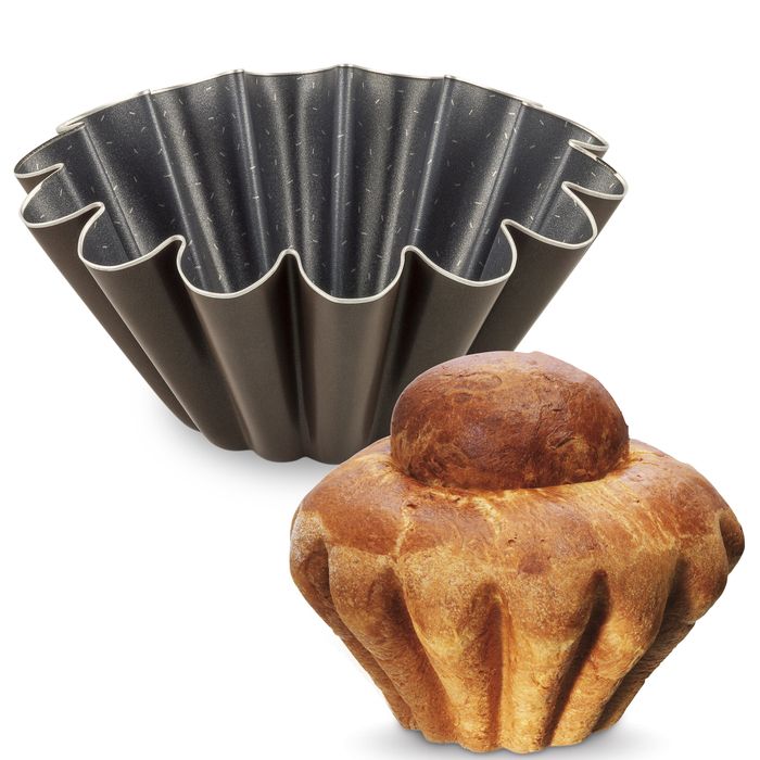 TEFAL PERFECTBAKE Moule à Brioche 23 cm, aluminium 100% recyclé  J5546602