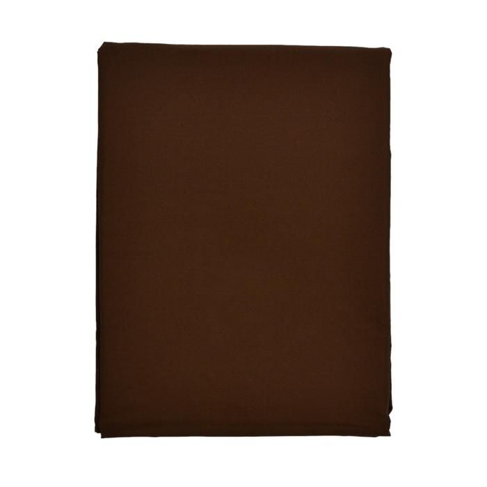 DRAP PLAT UNI COTON 200/250 MARRON