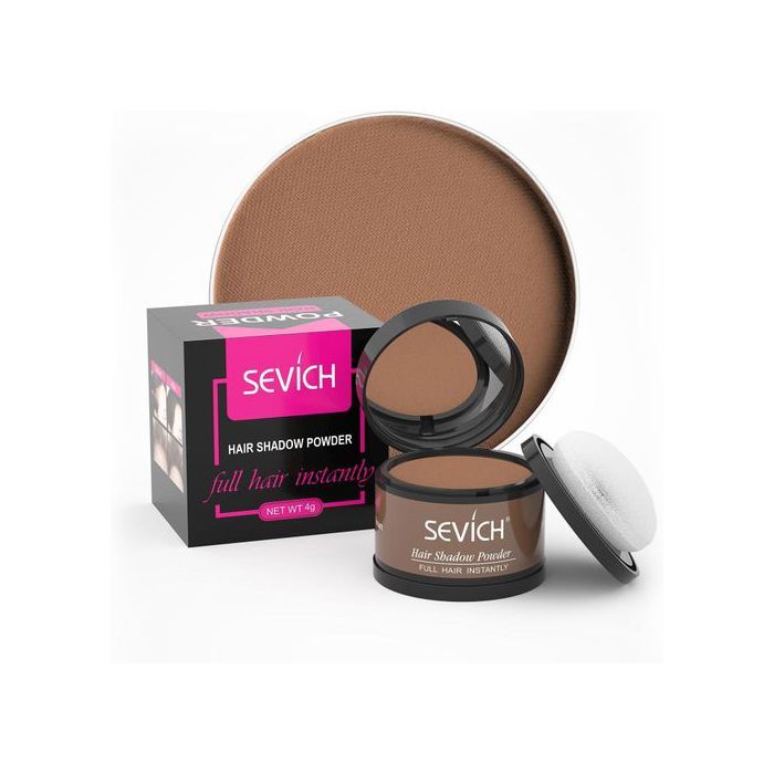 SEVICH Poudre Couleur Marron 4g , Poudre D'Ombre pour Corriger les Lignes de Cheveux