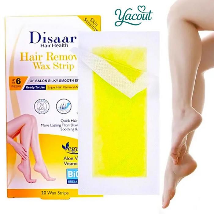 Bandes dépilatoires vegan bio douceur salon