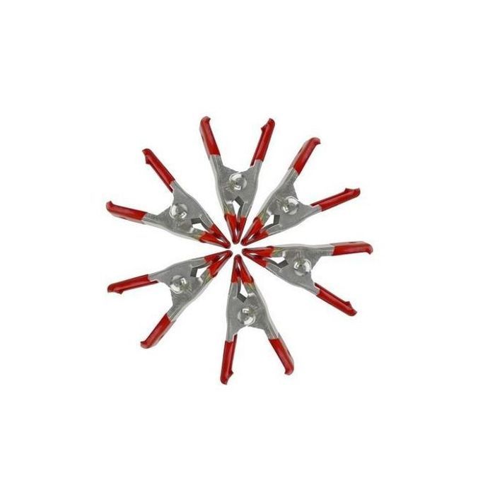 Ensemble de 6 mini pinces crocodile pour travaux précis