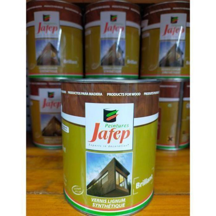 Jafep Vernis Synthétique Teintés Noyer 750ML