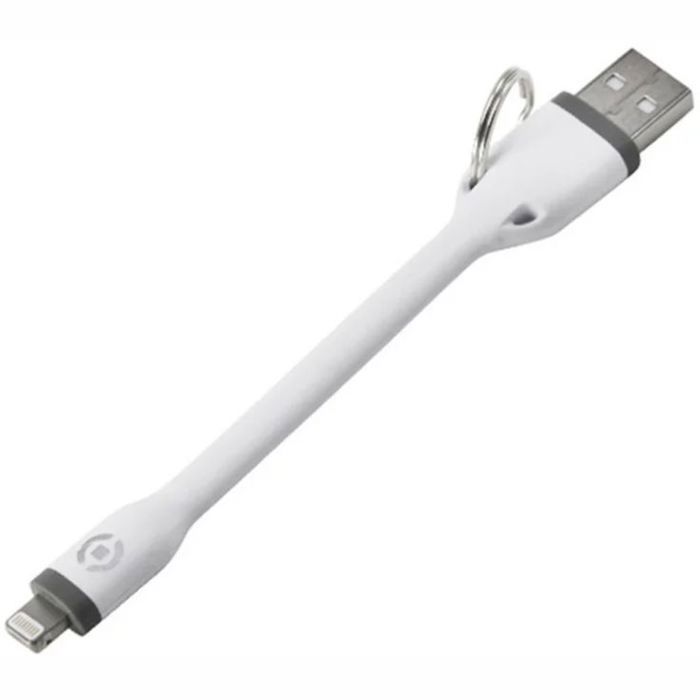 Celly – Câble Lightning 12 cm BLANC