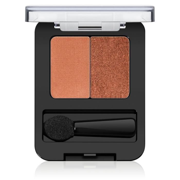 Duo Fards à Paupières - JORDANA - Sunrise et Sunset - Haute Pigmentation - Longue Tenue - Applicateur Inclus
