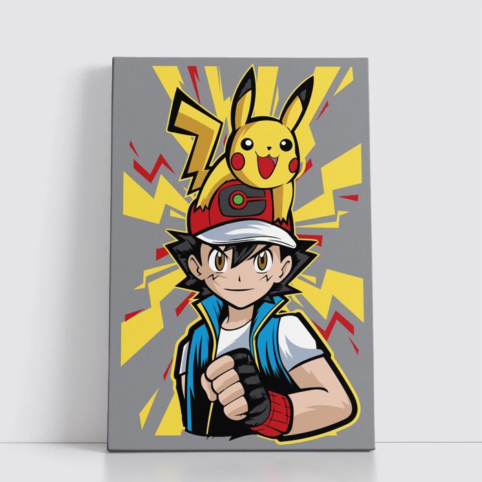 Tableau decoratif sur Toile 25x40 cm Anime attack on titan - one piece - Naruto - death note - Jujutsu Kaisen - Spy x Family 1005