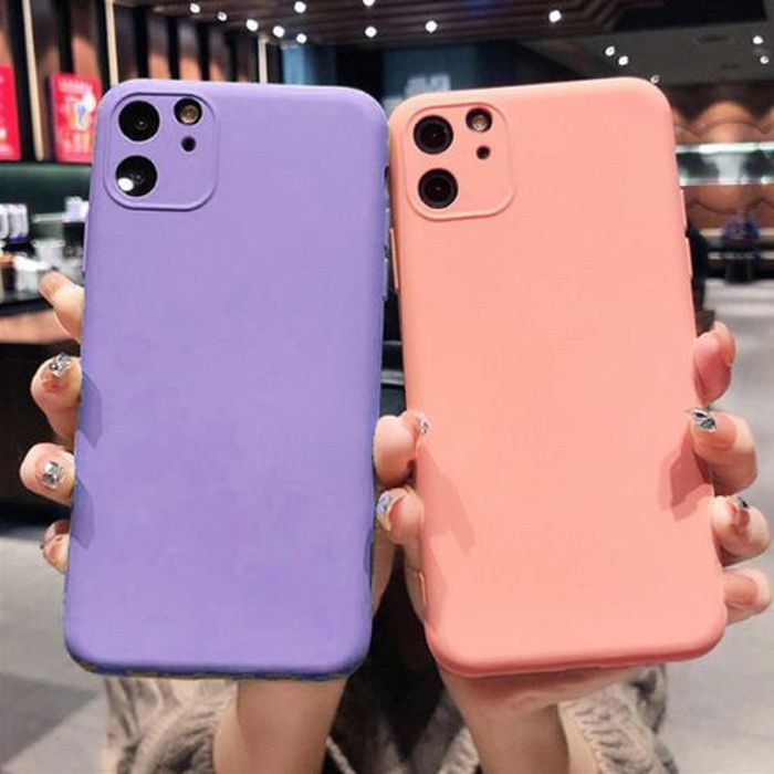 Case Pack 2 Coque : Pochette Souple Iphone 13 Rose + Coque 13 Mauve