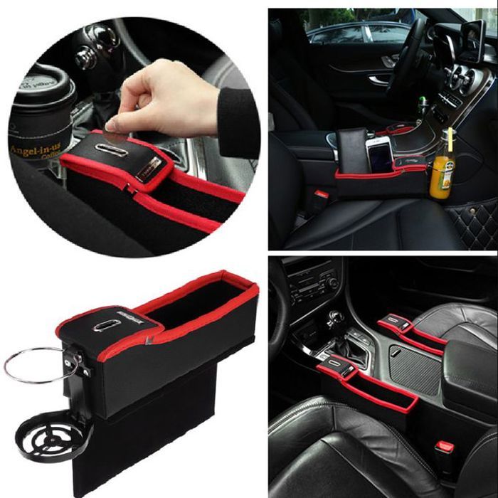 Boîte de rangement multifonctionnelle pour le dégagement des sièges de voiture