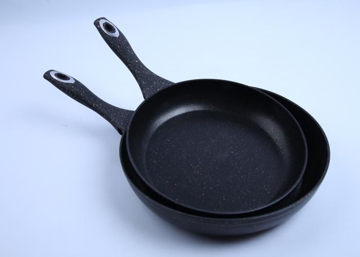 Poêles - Hascevher - Stoneco - 24/28 cm - Revêtement anti-adhésif - Design sophistiqué