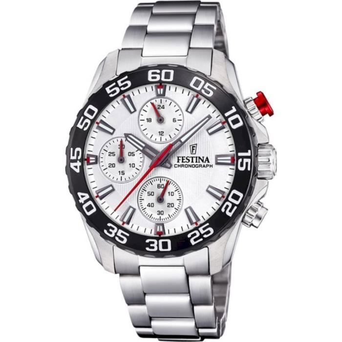 Montre - Festina - F20457-1 - Quartz - Acier inoxydable - Mixte