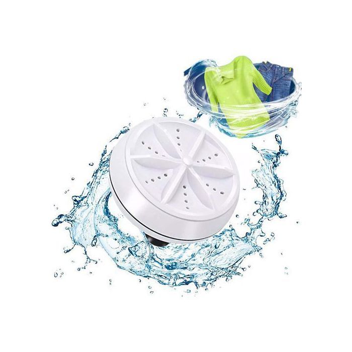 Mini Portable Machine à laver Ultrasonic Turbine Wash Laundry Cleaner
