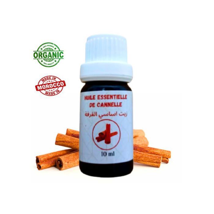 Huile Essentielle - Cannelle - 10ml - Antibactérienne - Aphrodisiaque - Stimule l'organisme