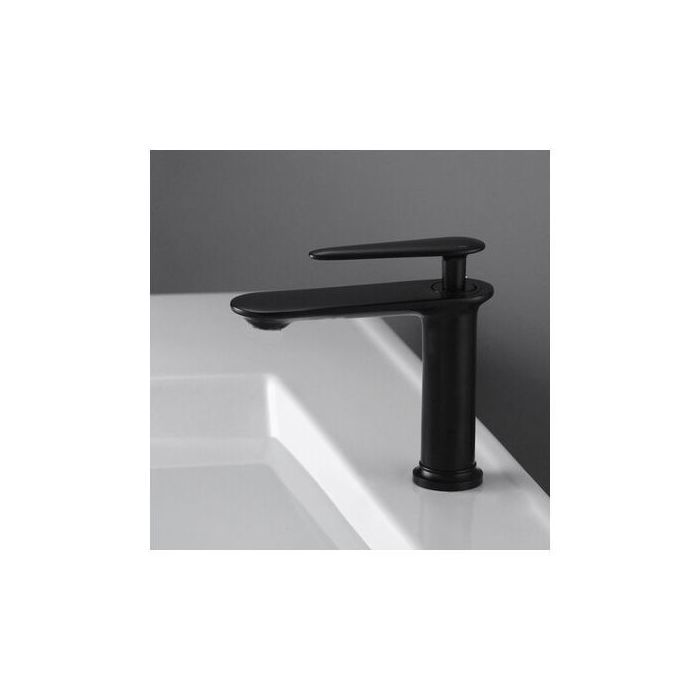 Mitigeur lavabo noir vasque a poser ;mitigeur vasque;robinet lavabo
