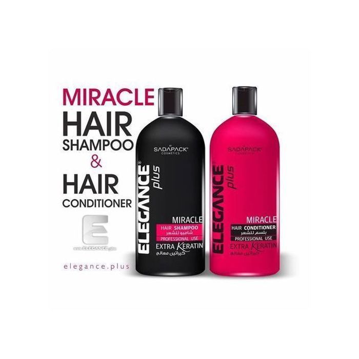 Pack Keratin Elegance - Shampoing 500ml & Après-Shampoing 500ml