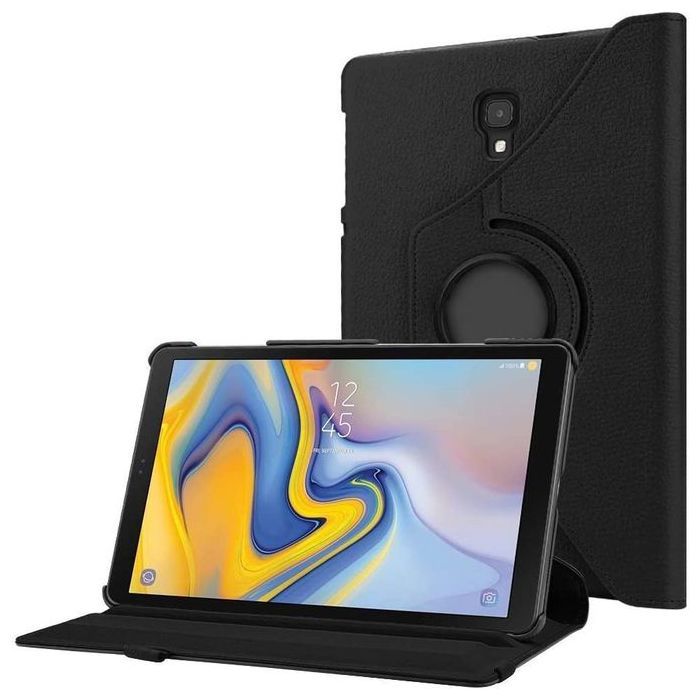 Pochette pour Samsung Galaxy Tab A10.5 T590 / T595 Support Rotatif à 360° Housse Étui, Noir