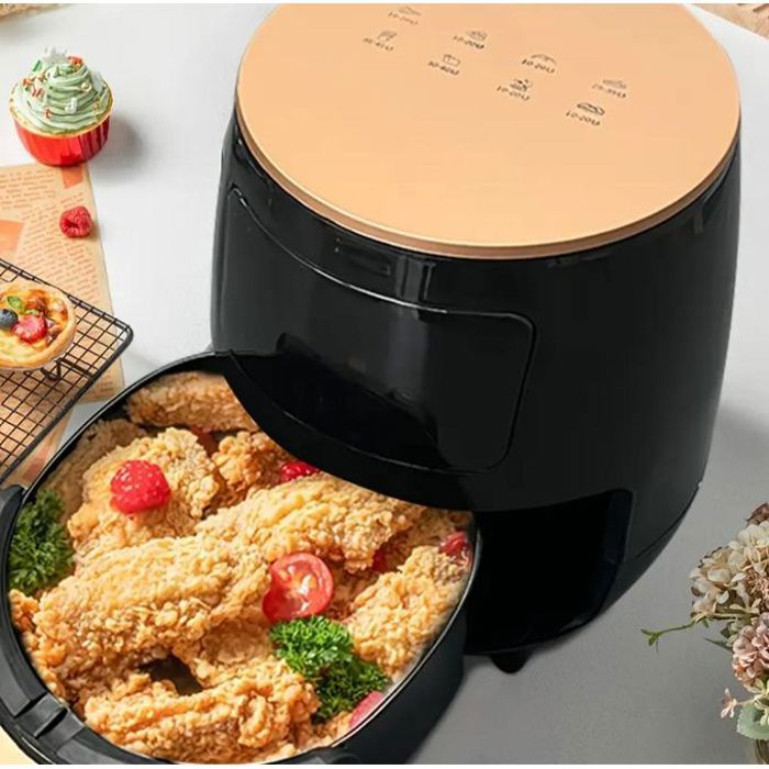 Friteuse à Air - Électrique - 8800W - Capacité 8L - Écran Tactile Intelligent - Sans Huile
