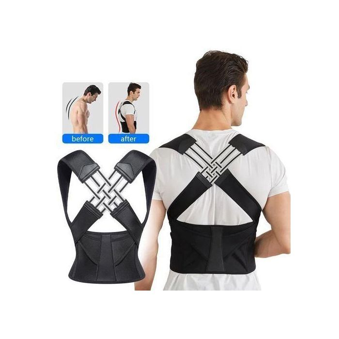 Ceinture de Posture Réglable - Correcteur de Posture pour le Dos, Cou et Épaules- XXXL
