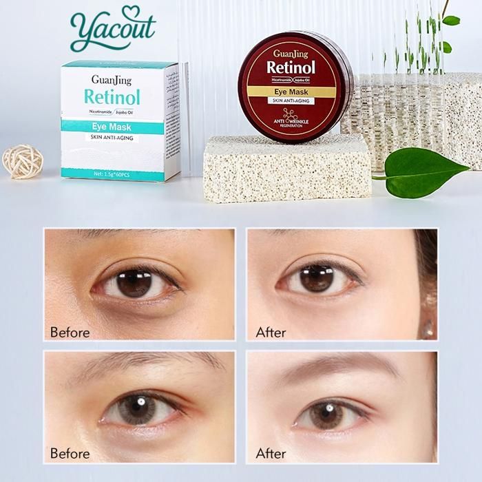 Masque sous-les-yeux au rétinol 60 pcs — Réduit ridules & poches